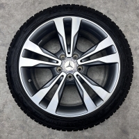 18 inch originele avantgarde velgen + winterbanden Mercedes C klasse A2054012802 A2054012902 set 2