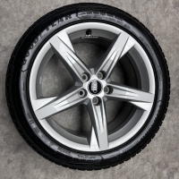 18 inch originele velgen + winterbanden Audi A6 80A601025BE