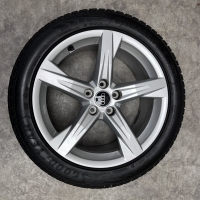 18 inch originele velgen + winterbanden Audi A6 80A601025BE
