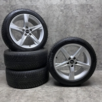 18 inch originele velgen + winterbanden Audi A6 80A601025BE