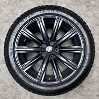 18 inch originele velgen + winterbanden BMW 5 serie G30 G31 style 684 set 2