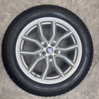 19 inch originele velgen + winterbanden BMW X5 X6 G05 G06 styling 734 6880685 set 2
