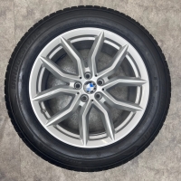 19 inch originele velgen + winterbanden BMW X5 X6 G05 G06 styling 734 6880685 set 2