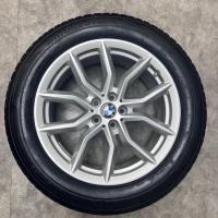19 inch originele velgen + winterbanden BMW X5 X6 G05 G06 styling 734 6880685 set 2