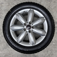 17 inch originele JCW velgen + winterbanden MINI Countryman F60 styling 539 6856041 set 2