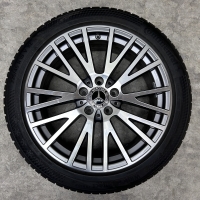 18 inch originele velgen + winterbanden Mercedes A B klasse CLA A1774010600 (set 2)