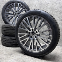 18 inch originele velgen + winterbanden Mercedes A B klasse CLA A1774010600 (set 2)