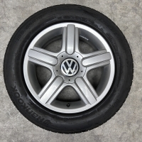 15 inch originele velgen + winterbanden Volkswagen Polo 5Z0601025A