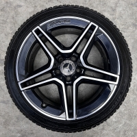 18 inch originele AMG velgen + winterbanden Mercedes A35 AMG A1774014000