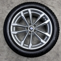 19 inch originele velgen + winterbanden BMW X3 X4 G01 G02 style 691 M 6877325