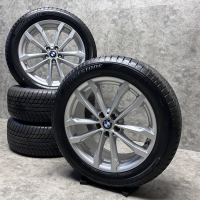 19 inch originele velgen + winterbanden BMW X3 X4 G01 G02 style 691 M 6877325