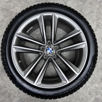 19 inch originele velgen + winterbanden BMW 6 7 serie G32 G11 G12 style 630 6881665