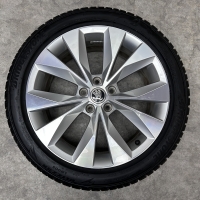18 inch originele Cassiopeia velgen + winterbanden  Skoda Superb 3V0601025R