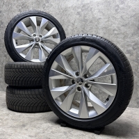18 inch originele Cassiopeia velgen + winterbanden  Skoda Superb 3V0601025R