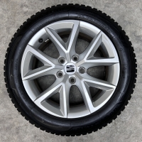 16 inch originele velgen + winterbanden Seat Leon 5FA601025
