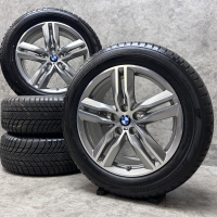 18 inch originele velgen + winterbanden BMW X1 IX1 X2 IX2 style 570 M 7850456&nbsp;set 2