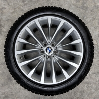 18 inch originele velgen + winterbanden BMW 5 serie style 632 6863418 set 2