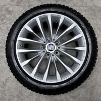 18 inch originele velgen + winterbanden BMW 5 serie style 632 6863418 set 2