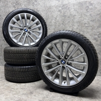 18 inch originele velgen + winterbanden BMW 5 serie style 632 6863418 set 2