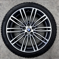19 inch originele velgen + winteranden BMW 5 serie G30 G31 style 664 M 7856925