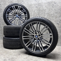 19 inch originele velgen + winteranden BMW 5 serie G30 G31 style 664 M 7856925