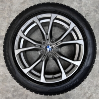 17  inch originele velgen + winterbanden BMW 3 4 serie styling 776 6883518 set 2