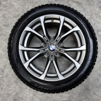 17  inch originele velgen + winterbanden BMW 3 4 serie styling 776 6883518 set 2