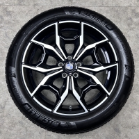 19 inch originele velgen + Michelin winterbanden BMW X3 X4 style 887 M set 2