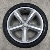 18 inch originele velgen + zomerbanden Audi A5 S line 8T0601025M