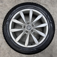 17 inch originele Dijon velgen + all season banden Volkswagen Caddy 5GO601025K
