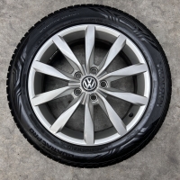 17 inch originele Dijon velgen + all season banden Volkswagen Caddy 5GO601025K