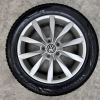 17 inch originele Dijon velgen + all season banden Volkswagen Caddy 5GO601025K