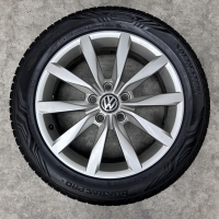 17 inch originele Dijon velgen + all season banden Volkswagen Caddy 5GO601025K