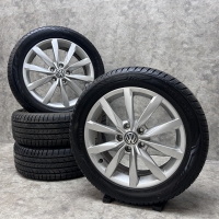 17 inch originele Dijon velgen + all season banden Volkswagen Caddy 5GO601025K