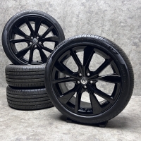 18 inch originele Misano velgen + zomerbanden VW t-cross | Taigo zwart 2G7601025G