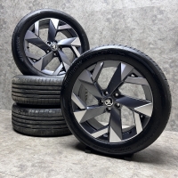 19 inch originele velgen + zomerbanden Skoda Kodiaq 57H601025A