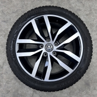 17 inch Volkswagen Golf 7 Madrid velgen + all season banden 5GO601025D