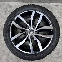 17 inch Volkswagen Golf 7 Madrid velgen + all season banden 5GO601025D