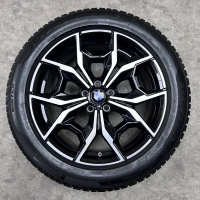 19 inch originele velgen + Pirelli winterbanden BMW X3 X4 style 887 M set 3