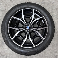 19 inch originele velgen + Pirelli winterbanden BMW X3 X4 style 887 M set 3