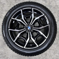 19 inch originele velgen + Pirelli winterbanden BMW X3 X4 style 887 M set 1