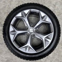 17 inch originele velgen + winterbanden Seat Leon 575071497H