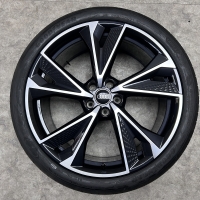 21 inch originele RS velgen + zomerbanden Audi A6 4K0601025DA