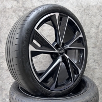 21 inch originele RS velgen + zomerbanden Audi A6 4K0601025DA set 1