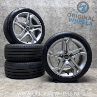 18 inch originele velgen + zomerbanden Audi A4 B9 B8 80A601025BD
