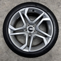 18 inch originele velgen + zomerbanden Audi A4 B9 B8 80A601025BD