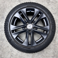 17 inch originele velgen + all season banden Mercedes C klasse W204 A2044017502 zwart