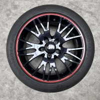 17 inch CMS velgen + zomerbanden Golf Caddy / A3 / Leon / Octavia