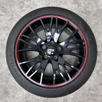 17 inch CMS velgen + zomerbanden Golf Caddy / A3 / Leon / Octavia