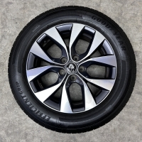17 inch originele velgen + zomerbanden Renault Captur 2111R 9043R